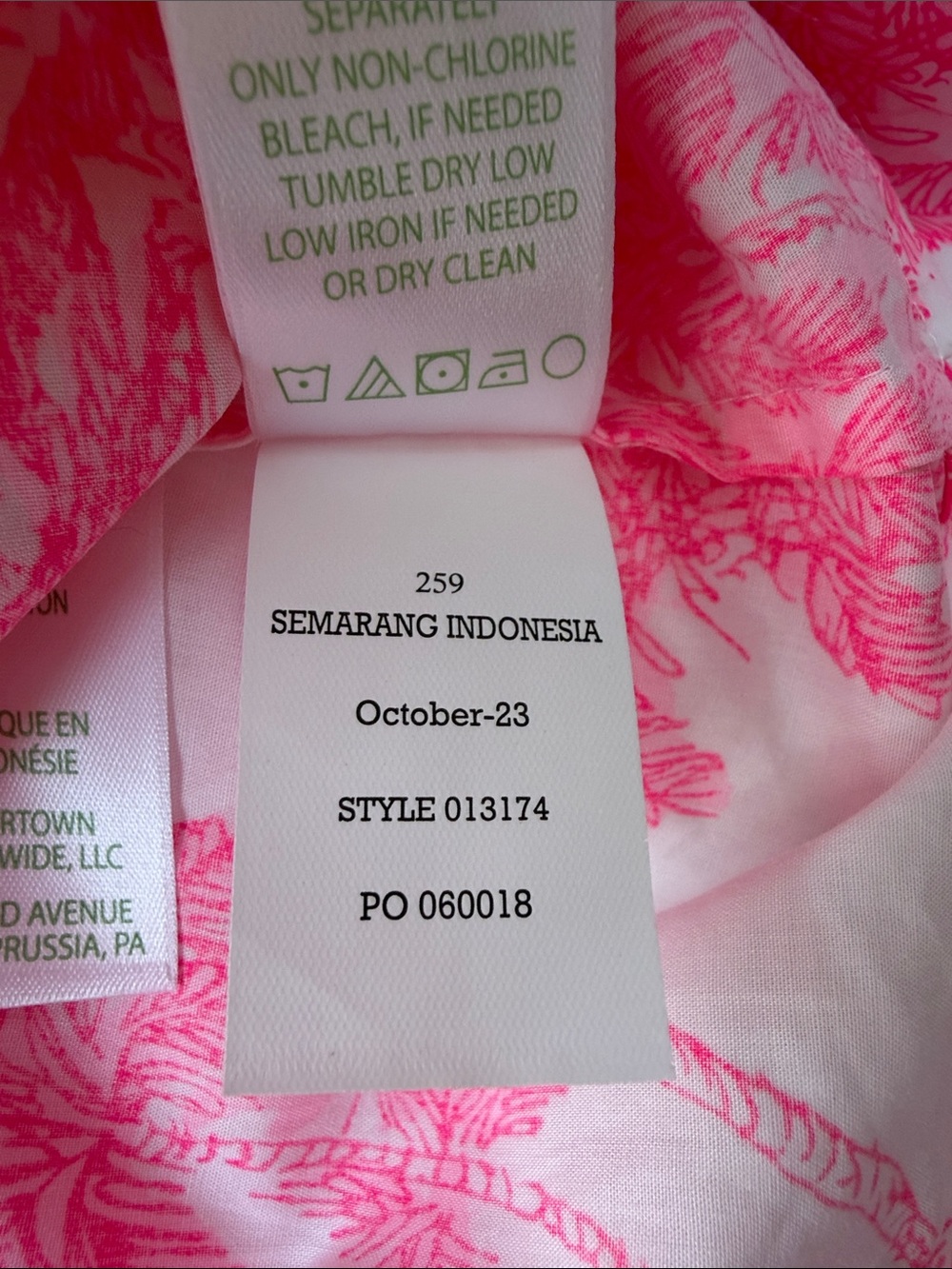 NWT Lily Pulitzer Barbara 3/4 Sleeve Resort White Palm Beach Anniversary Toile - Picture 4 of 9